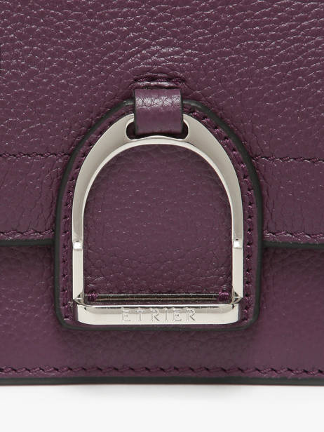 Cross Body Tas Xs Altesse Leder Etrier Violet altesse EALT048X ander zicht 5